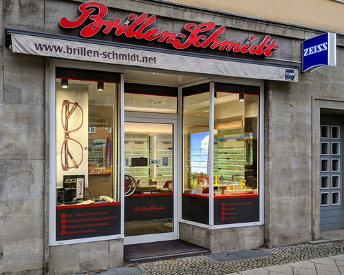Brillen-Schmidt Ladengeschäft Ansicht